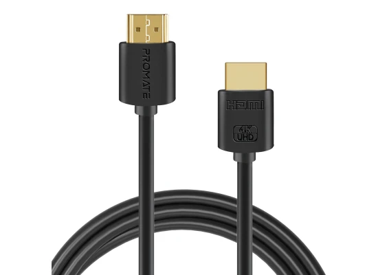 Promate proLink4K2-10M  HDMI Cable 10M, Universal Ultra High-Speed 4K UHD Resolution HDMI Cable with 3D Video and Ethernet Support for Laptops